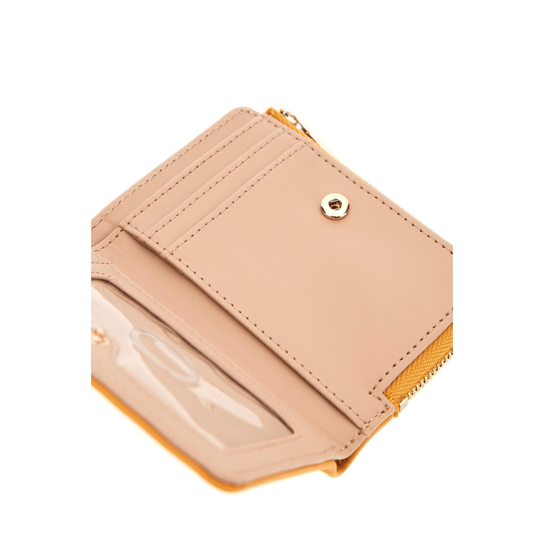 Guess Talent Zip Around Card Geldbeutel Gold