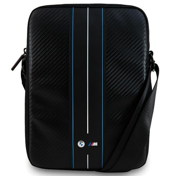 BMW Carbon Red Stripes Umhängetasche Handytasche 8 Zoll