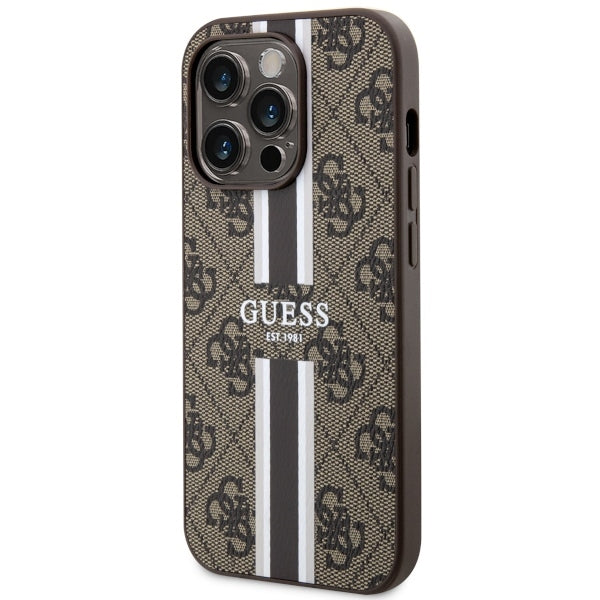 Guess Printed Stripes Case MagSafe