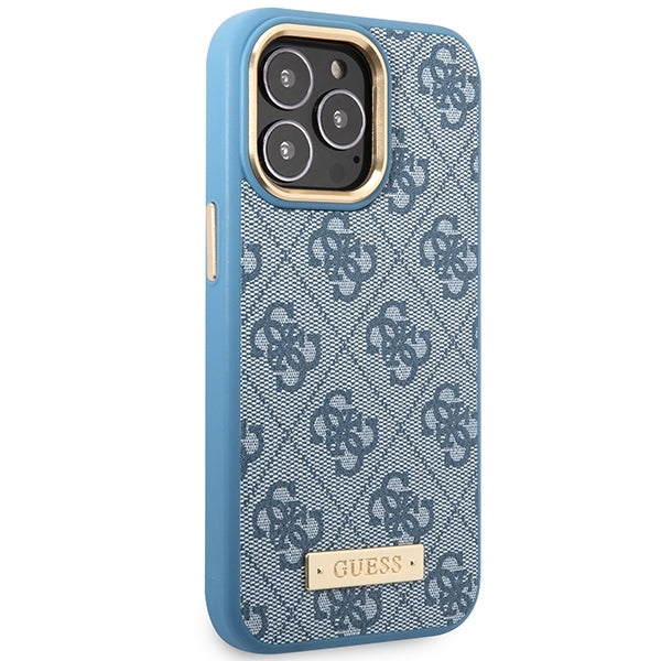 Guess Logo Plate MagSafe Case