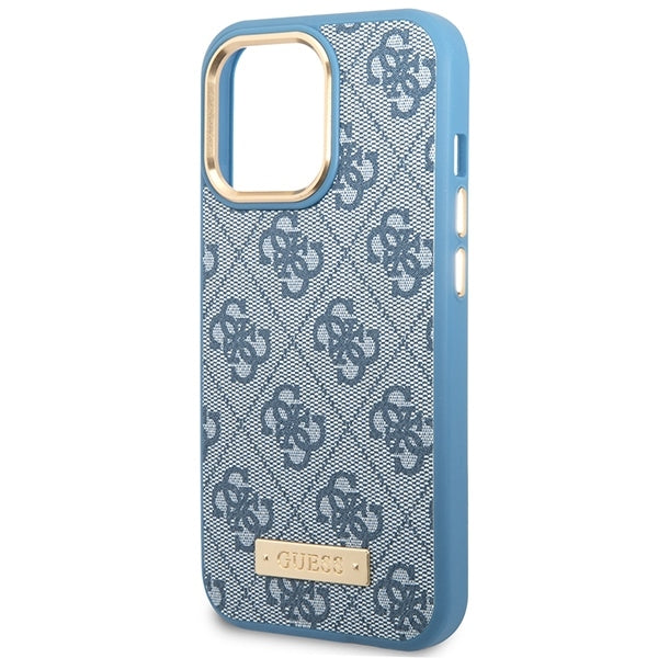 Guess Logo Plate MagSafe Case