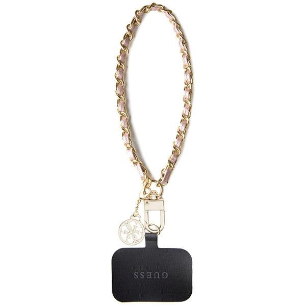 Guess Saffiano Charm Handykette für Handgelenk