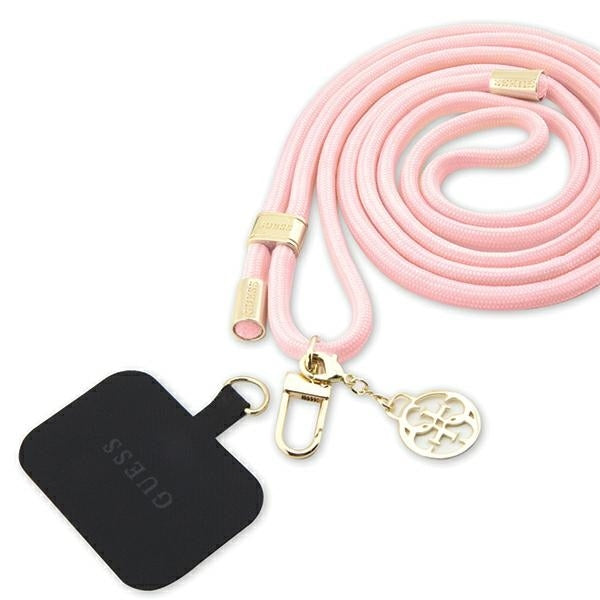 Guess Handykette Abnehmbarer Crossbody-Gurt Pink