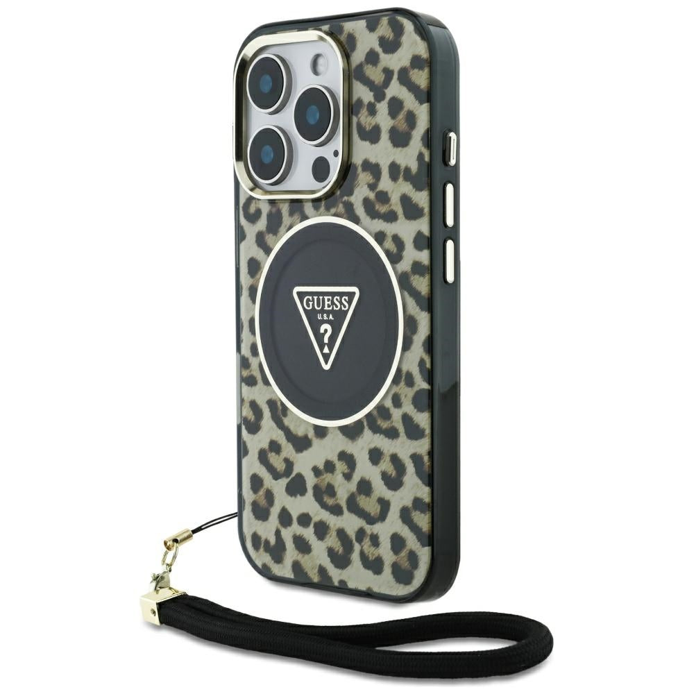 Guess Leopard Triangle iPhone Hülle