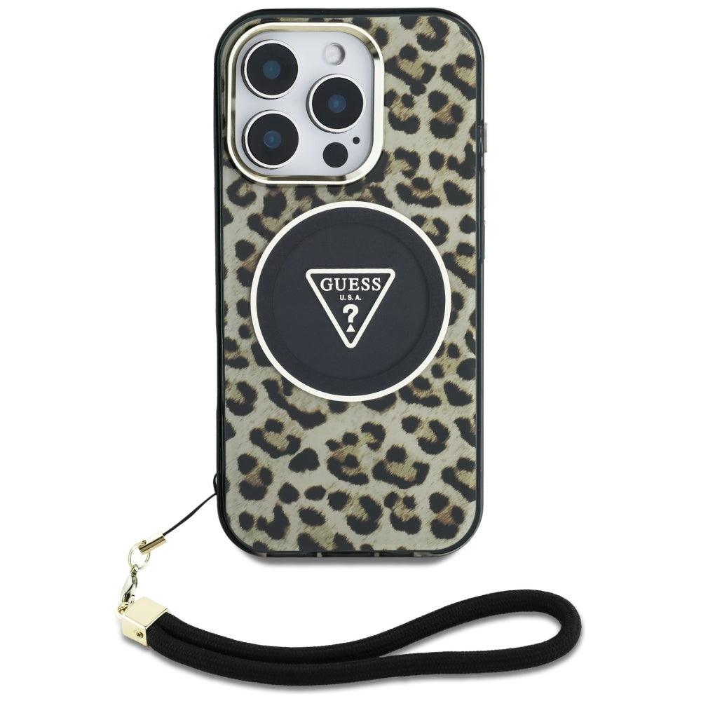 Guess Leopard Triangle iPhone Hülle