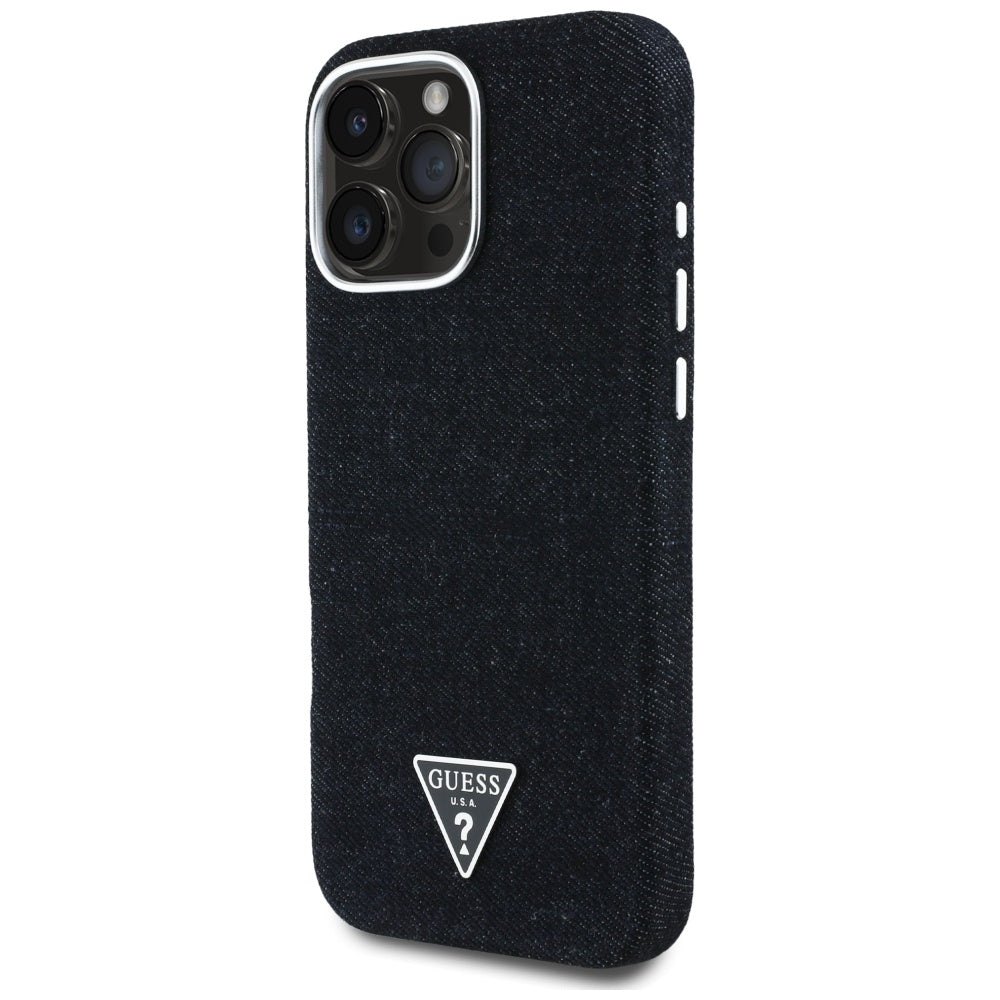 Guess Denim Triangle MagSafe Case