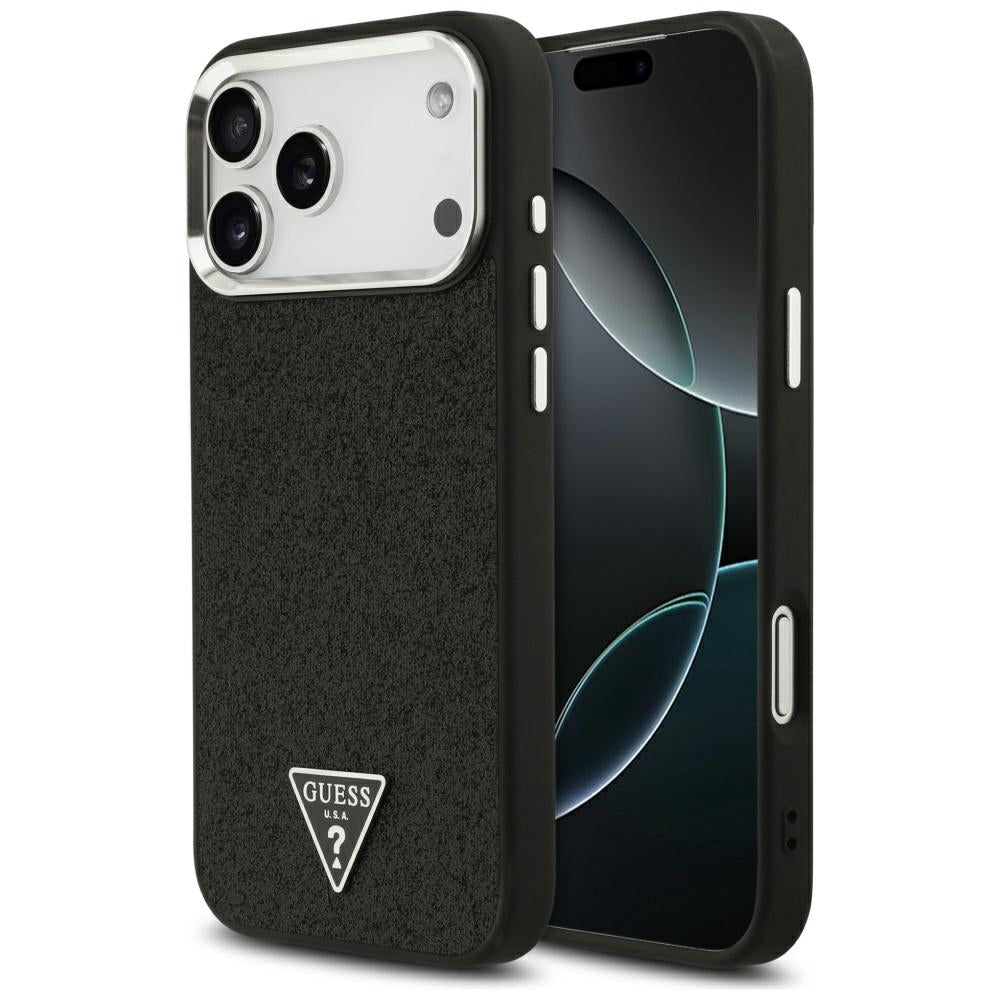 Guess Glitter Triange MagSafe iPhone Hülle
