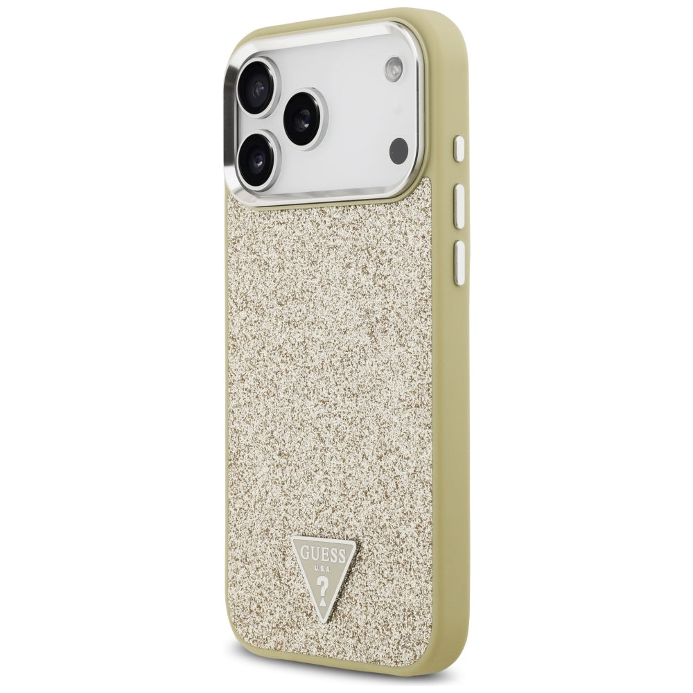 Guess Glitter Triange MagSafe iPhone Hülle