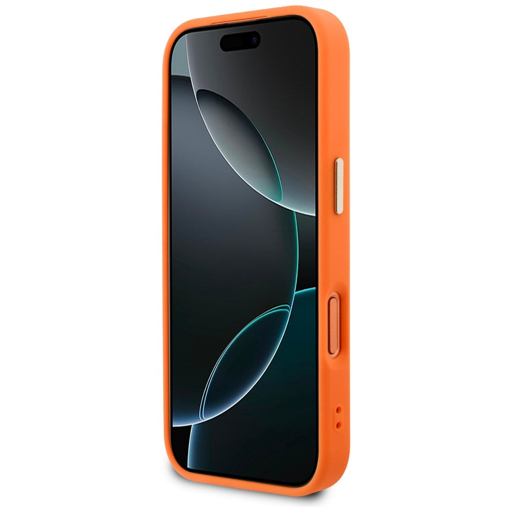 Guess 4G Perforated MagSafe iPhone Hülle Orange