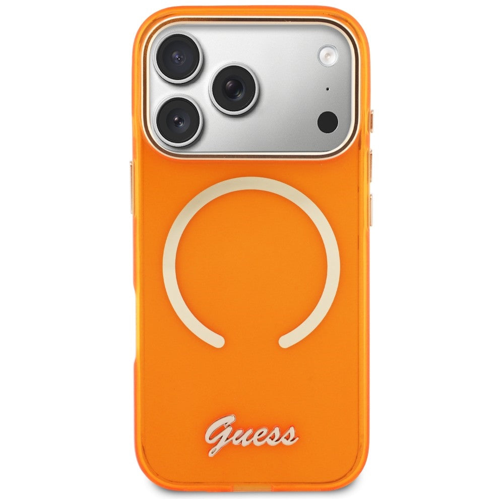 Guess MagSafe iPhone Hülle Orange