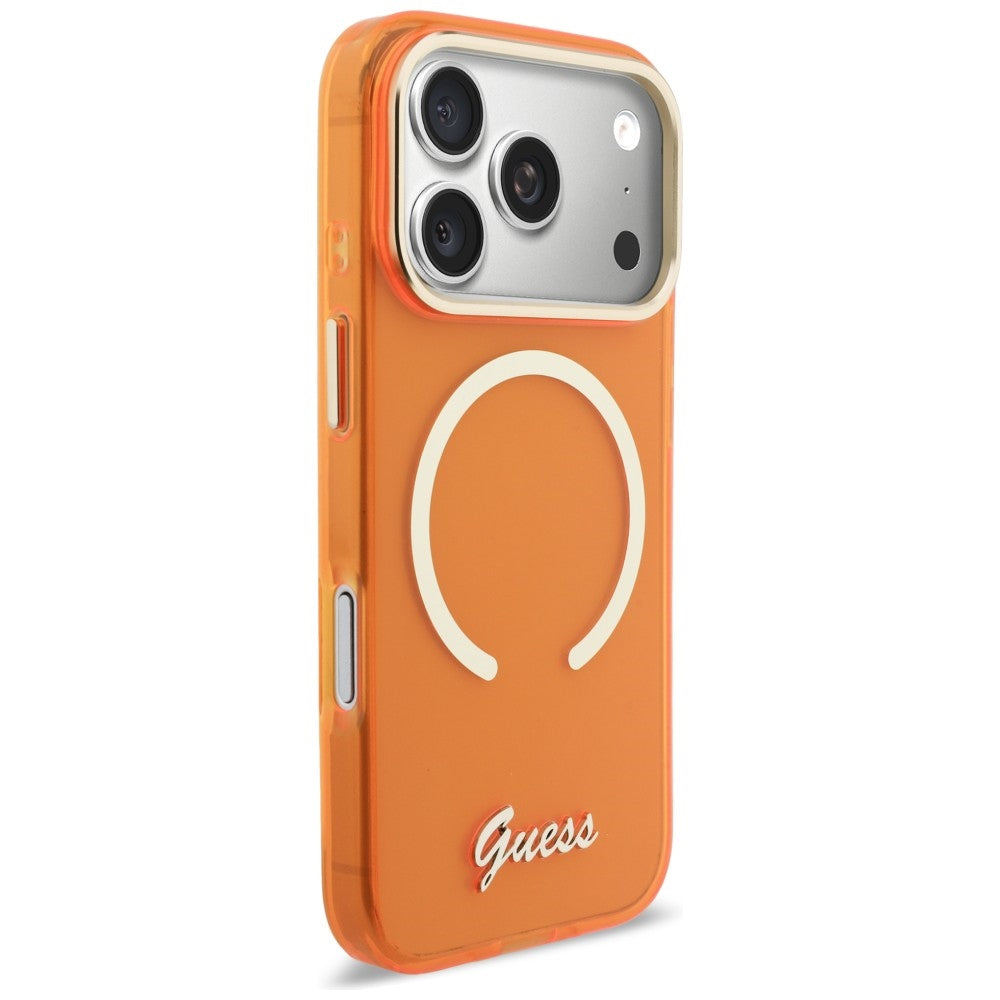 Guess MagSafe iPhone Hülle Orange