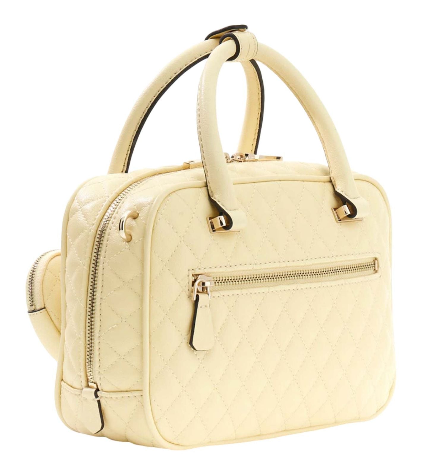 Guess Atabey Box Satchel Handtasche Yellow