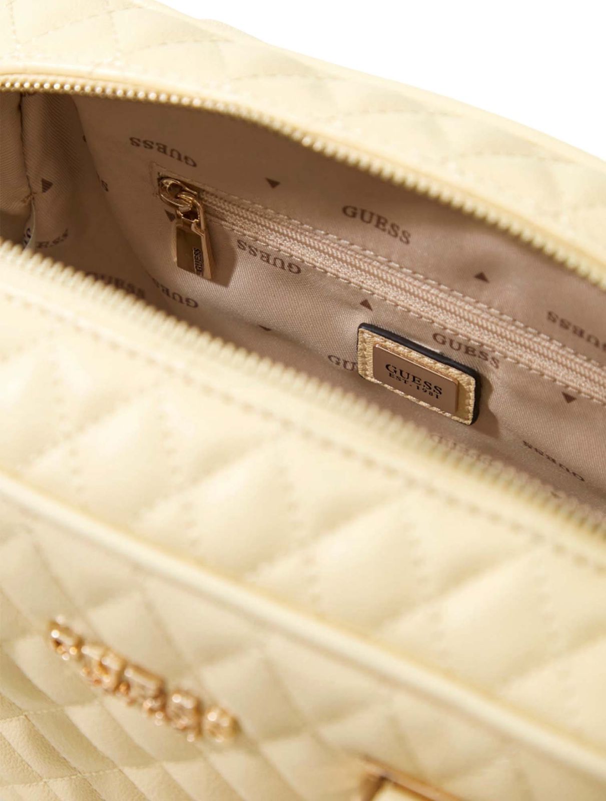 Guess Atabey Box Satchel Handtasche Yellow