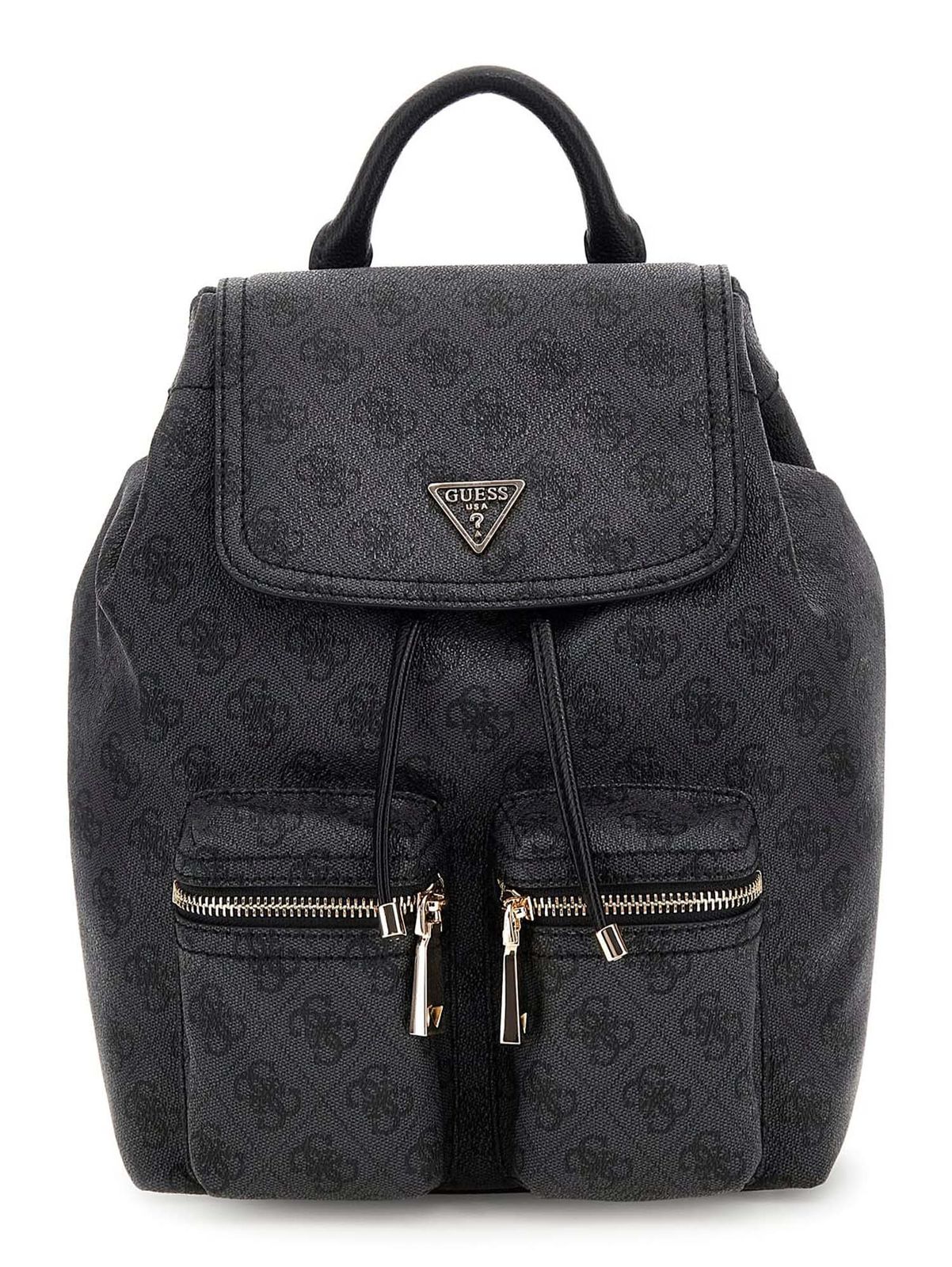 Guess Manhattan II Flap Rucksack Grau