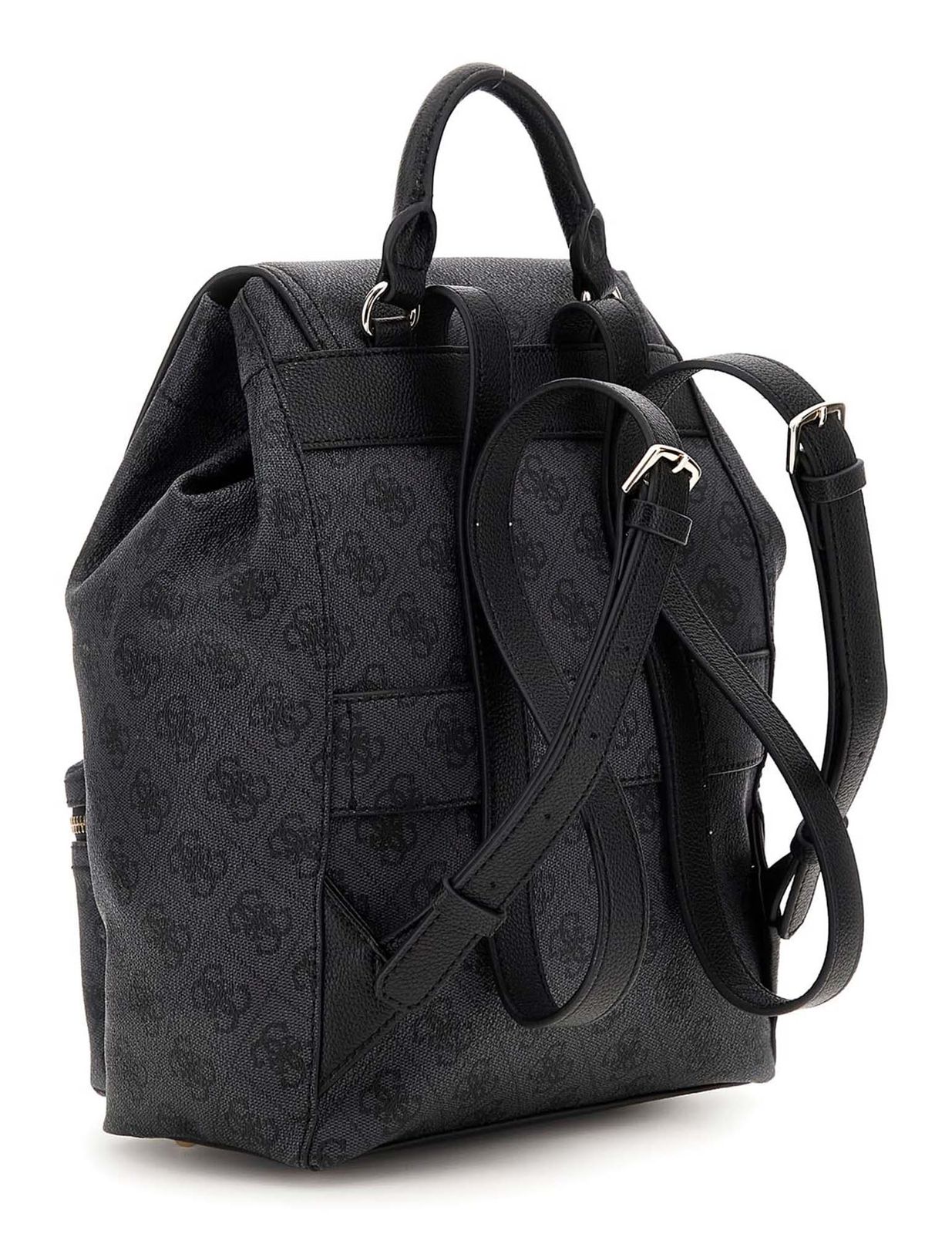 Guess Manhattan II Flap Rucksack Grau