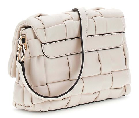 Guess Marion Flap Schultertasche Beige