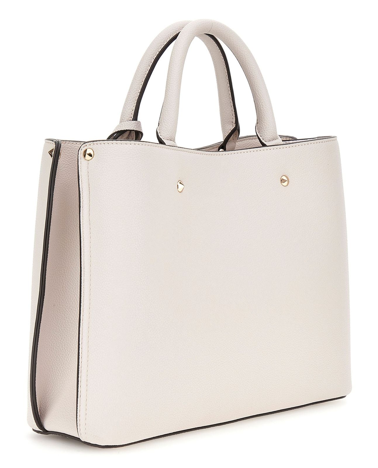 Guess Meridian Satchel Medium Handtasche Vanille