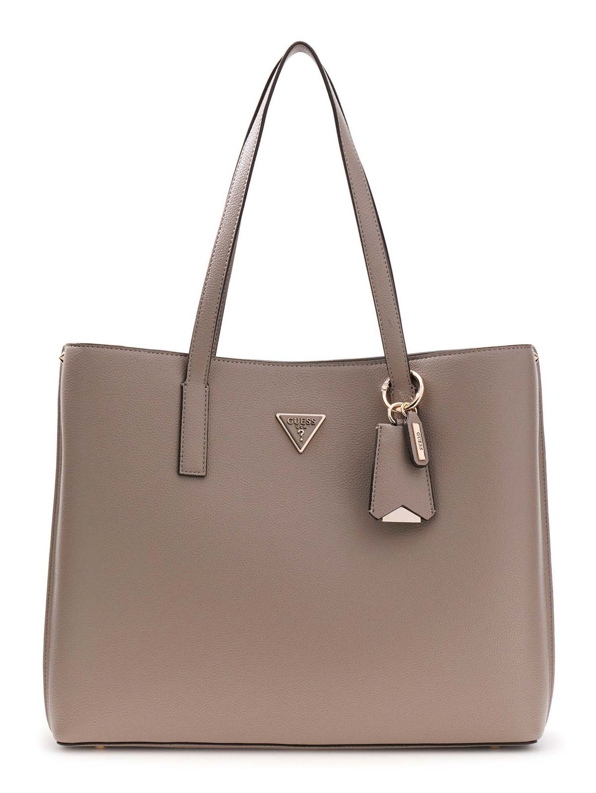Guess Meridian Shopper Schultertasche Taupe