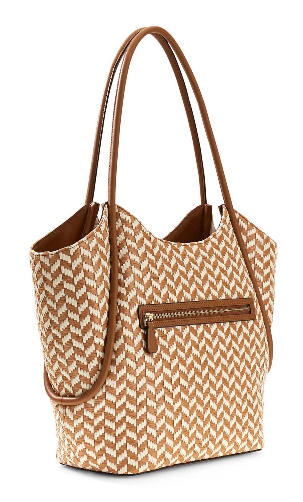 Guess Tessi 2 in 1 Handtasche Cognac