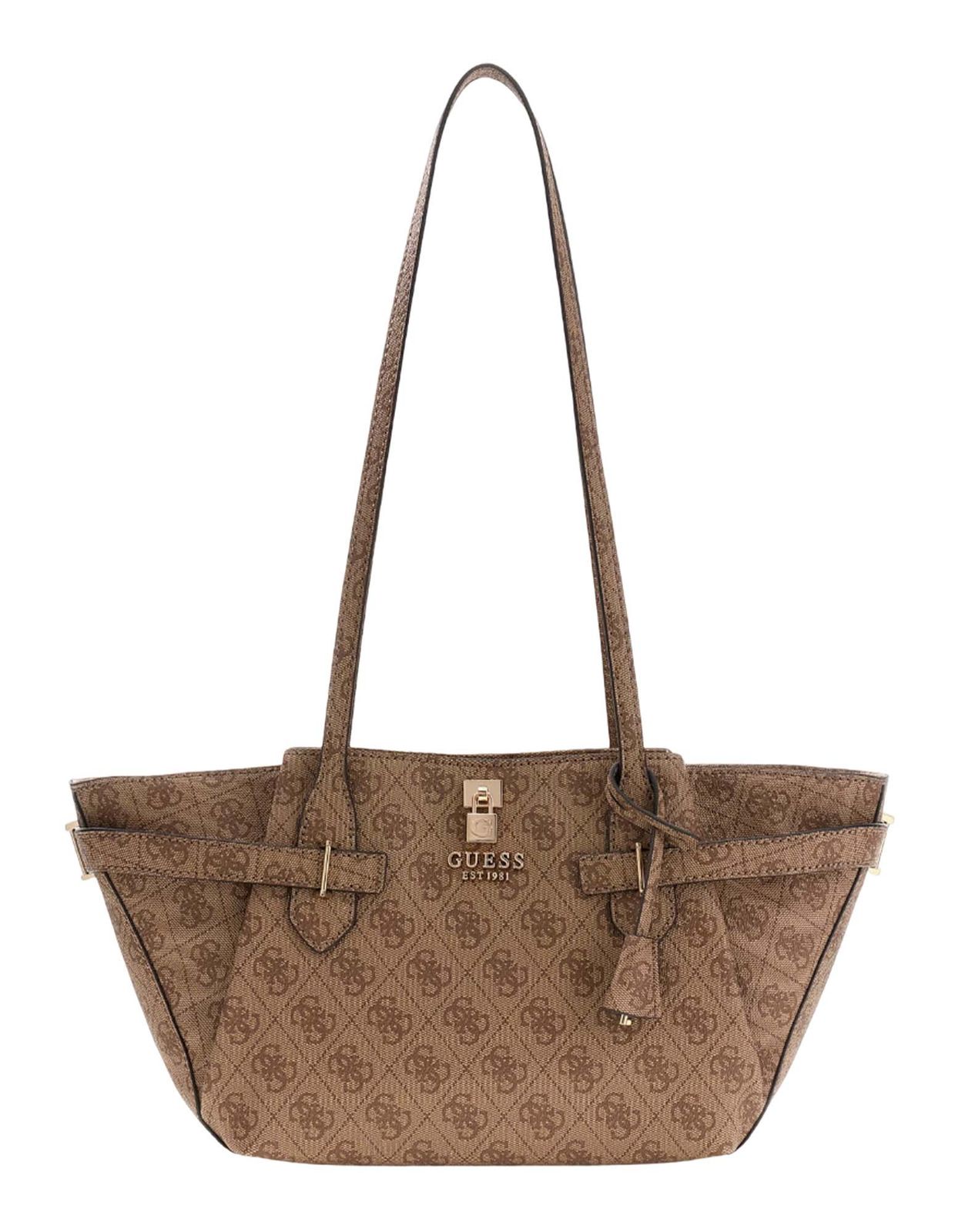 Guess Yesba Girlfriend Schultertasche Braun
