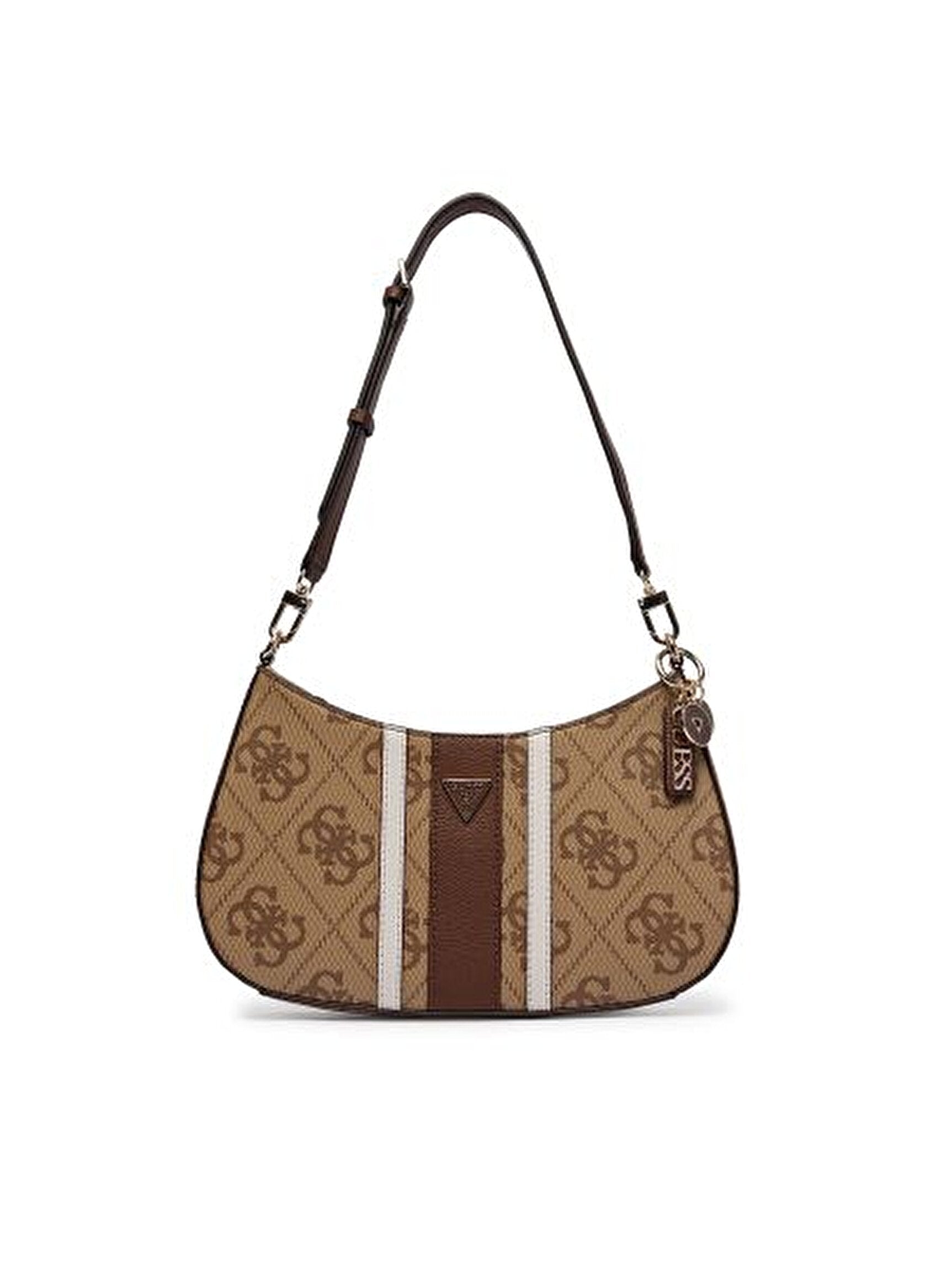 Guess Noelle Schultertasche Braun Erenia