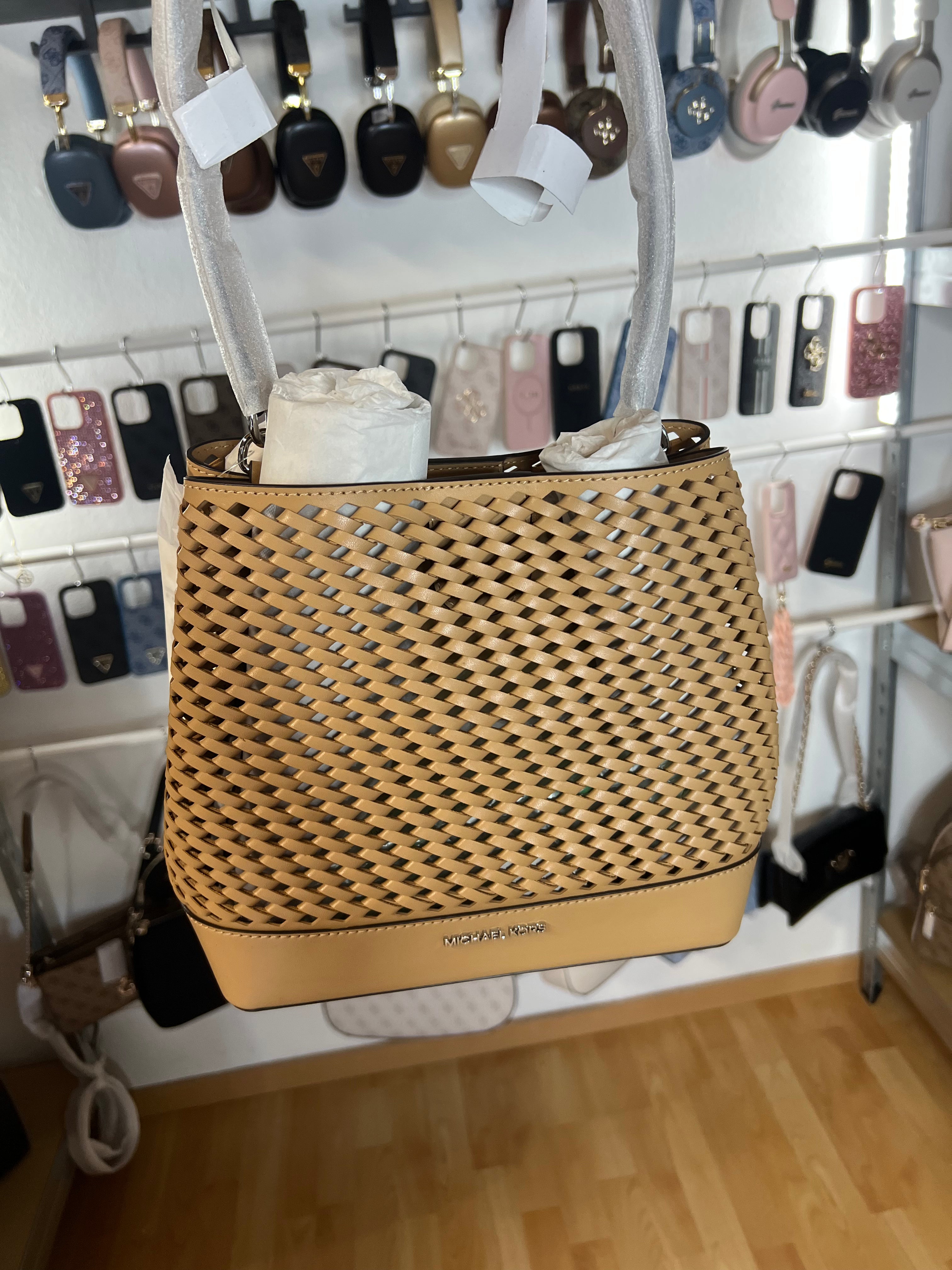 Michael Kors Pratt Schultertasche