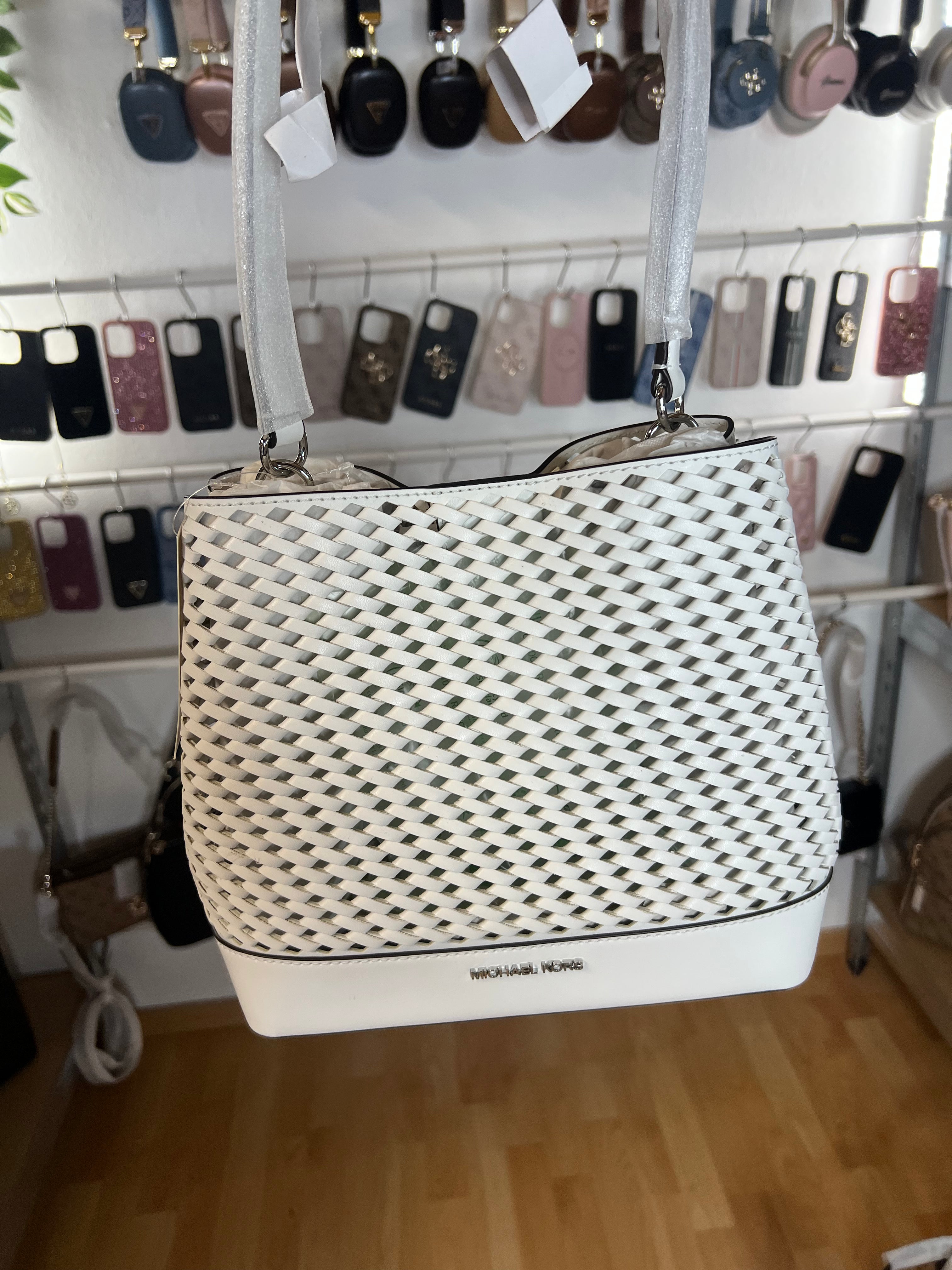 Michael Kors Pratt Schultertasche