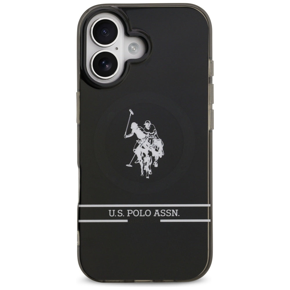 U.S. Polo Bottom Stripe Logo MagSafe iPhone Hülle
