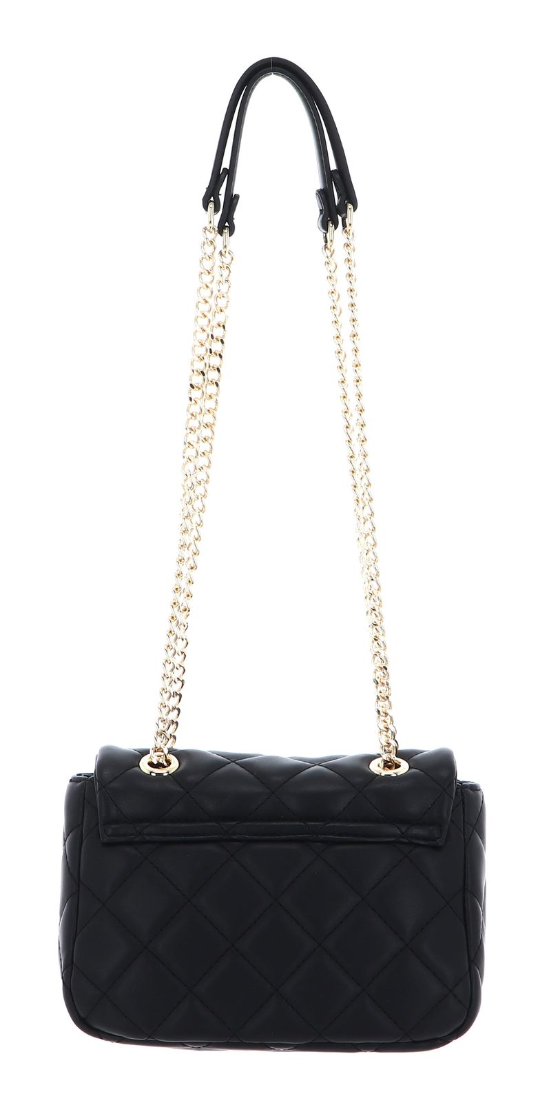 Valentino gesteppte Schultertasche schwarz