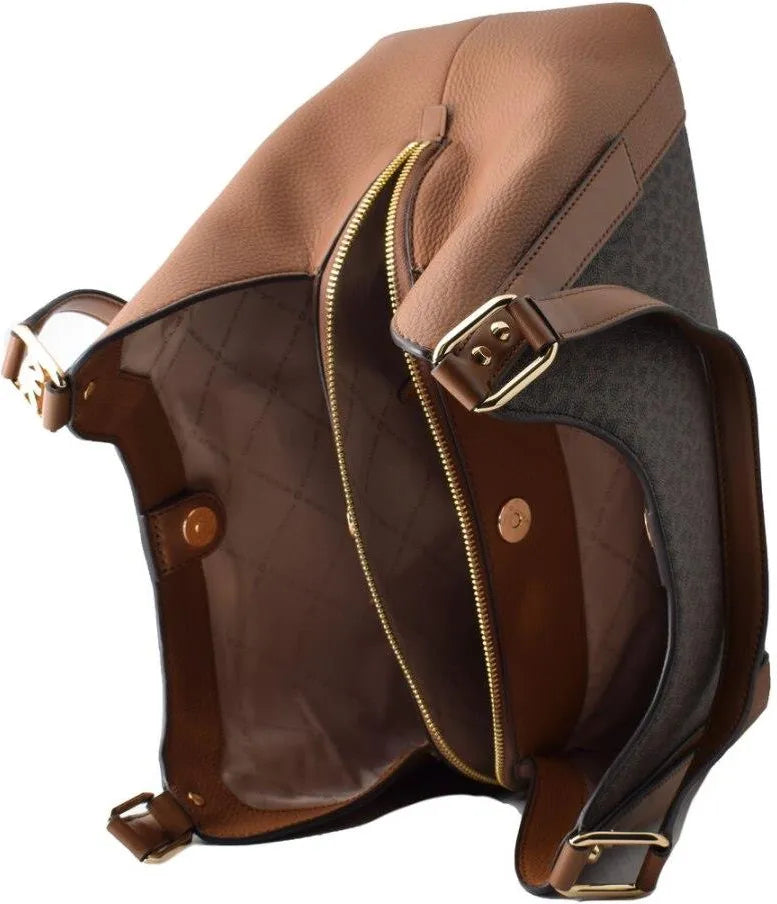 Michael Kors Arlo Schultertasche Braun