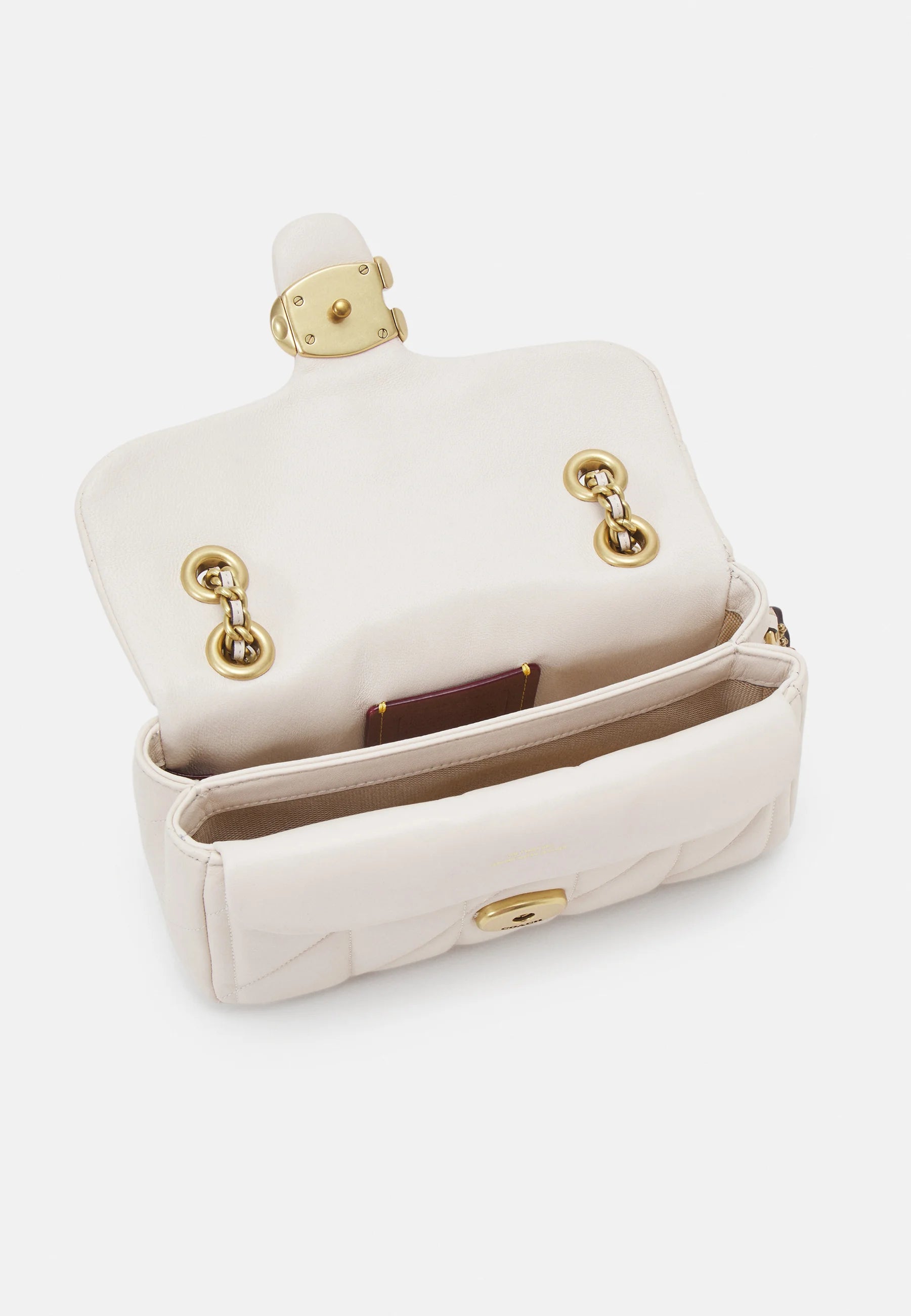 Coach Tabby 20 Schultertasche Weiß