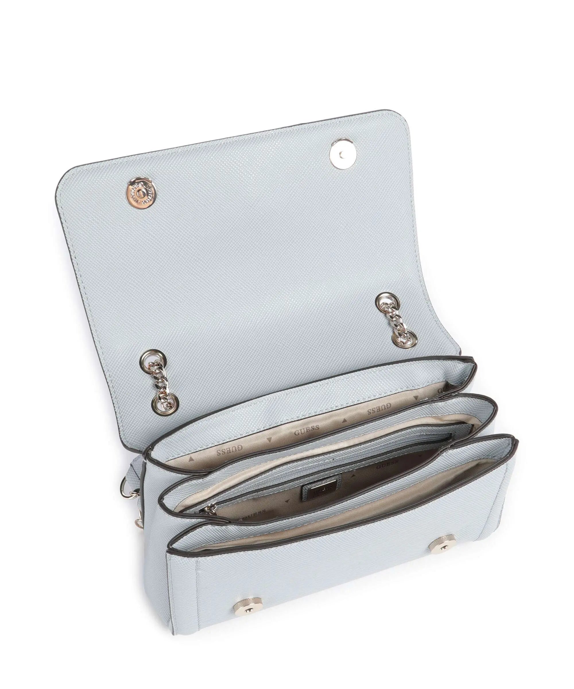 Guess Noelle Convertible Umhängetasche Blau