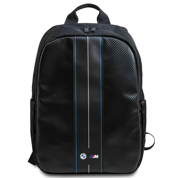 BMW Carbon Blue Stripes Rucksack 16 Zoll Tasche