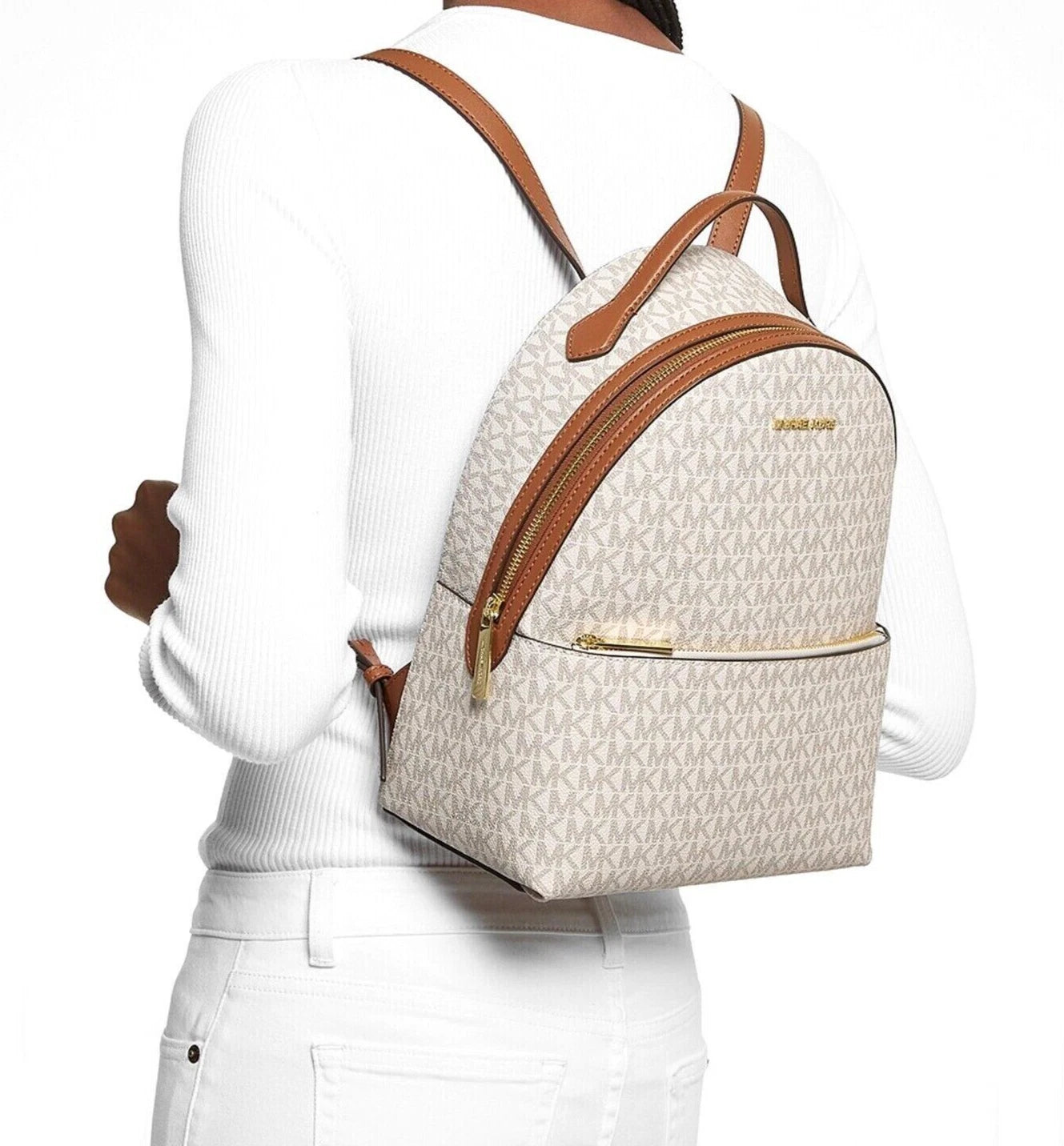 Michael Kors Sheila Rucksack Vanille