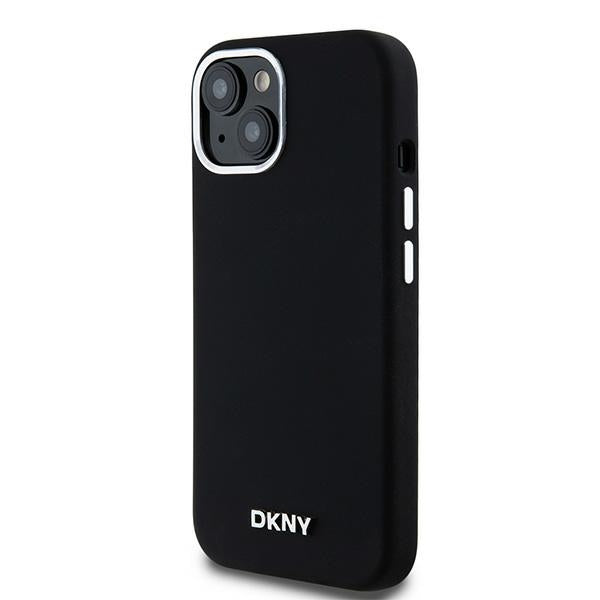 DKNY Silicone Metal Logo MagSafe Case