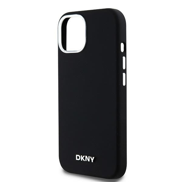 DKNY Silicone Metal Logo MagSafe Case