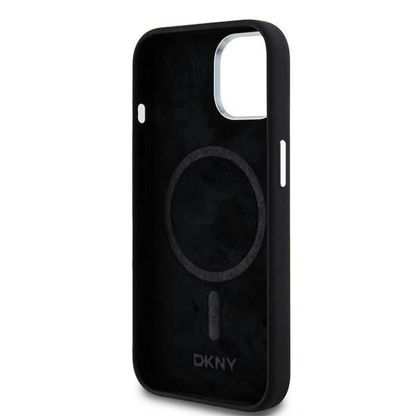 DKNY Silicone Metal Logo MagSafe Case