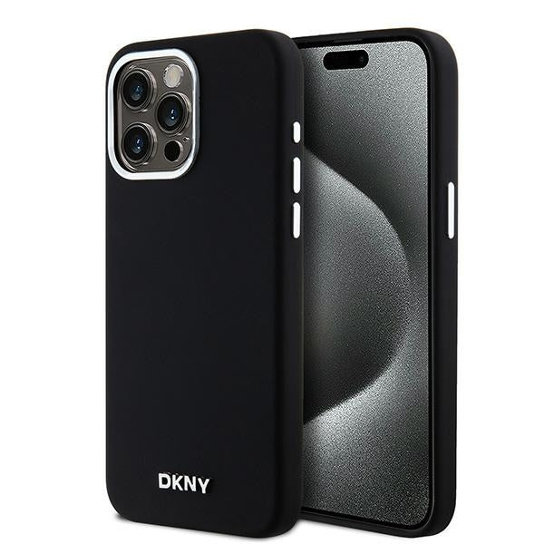 DKNY Silicone Metal Logo MagSafe Case