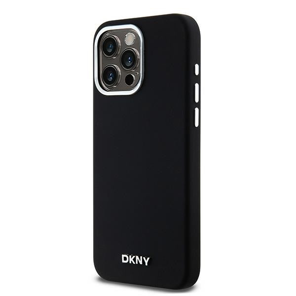 DKNY Silicone Metal Logo MagSafe Case