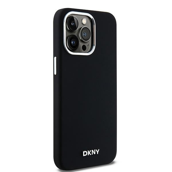 DKNY Silicone Metal Logo MagSafe Case