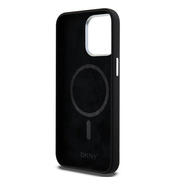 DKNY Silicone Metal Logo MagSafe Case