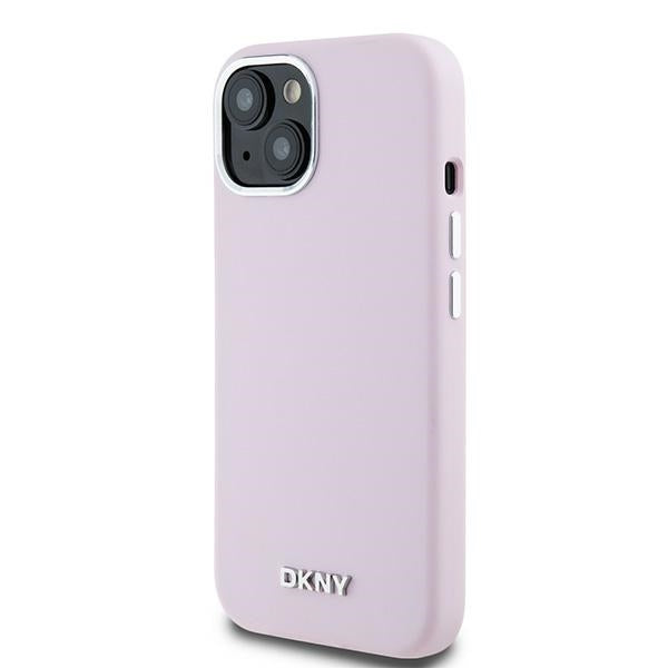 DKNY Silicone Metal Logo MagSafe Case