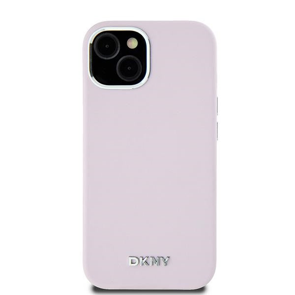 DKNY Silicone Metal Logo MagSafe Case