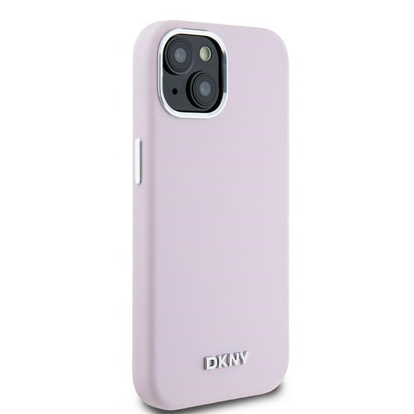 DKNY Silicone Metal Logo MagSafe Case