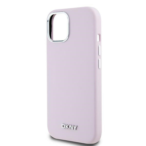 DKNY Silicone Metal Logo MagSafe Case