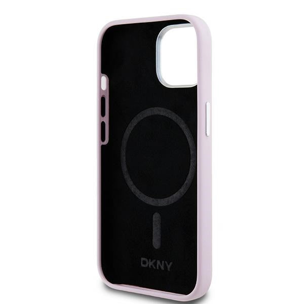 DKNY Silicone Metal Logo MagSafe Case