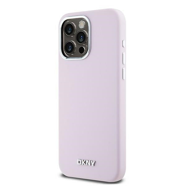 DKNY Silicone Metal Logo MagSafe Case