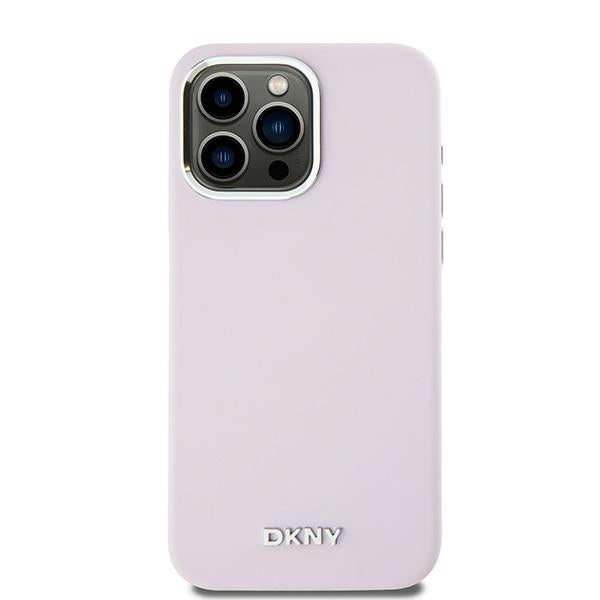 DKNY Silicone Metal Logo MagSafe Case