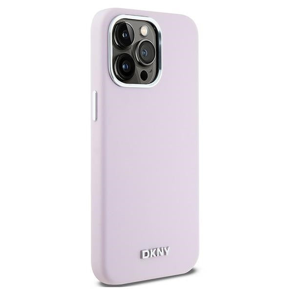 DKNY Silicone Metal Logo MagSafe Case