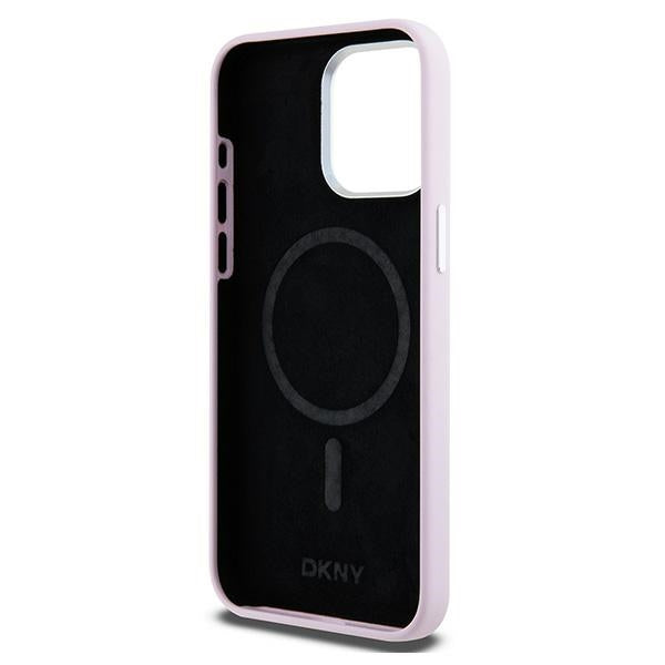 DKNY Silicone Metal Logo MagSafe Case